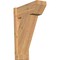 Ekena Millwork Traditional Slat Smooth Outlooker, Western Red Cedar, 7 1/2"W x 18"D x 26"H OUT08X18X26TRA06SWR - alternate 1